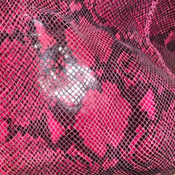 MK Pink Snakeskin Bag - Picture 7 of 7
